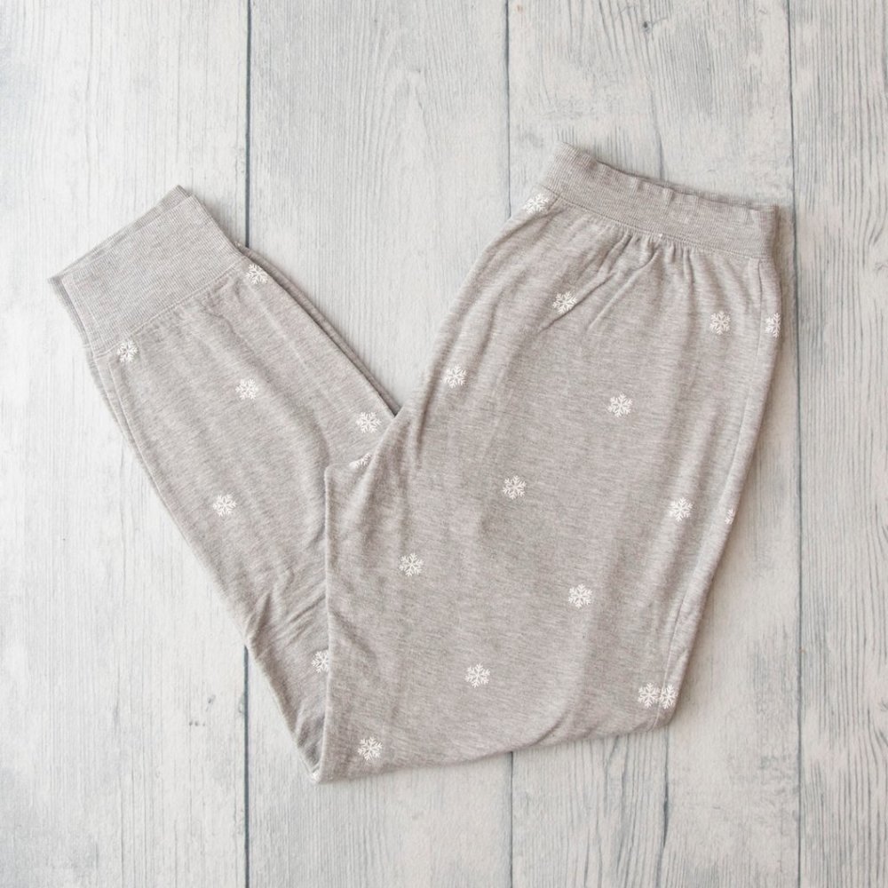 Gap Snowflake Pajama Pants Size Small